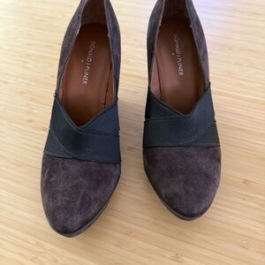 Donal Pliner Suede Wedge Heels